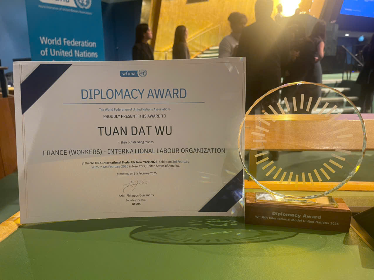 WFUNA International Model UN New York 2025