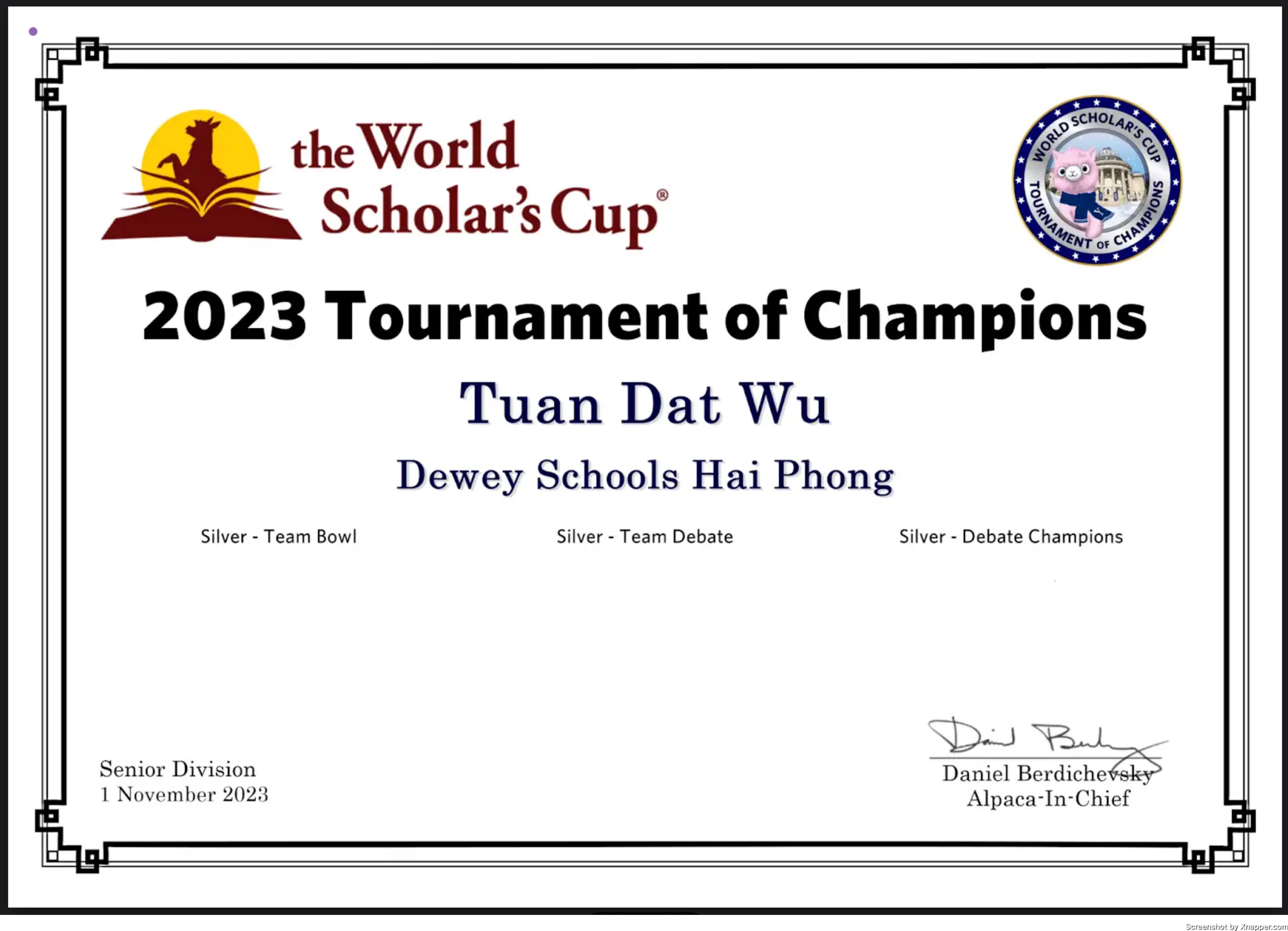 Bangkok Global Senior Round